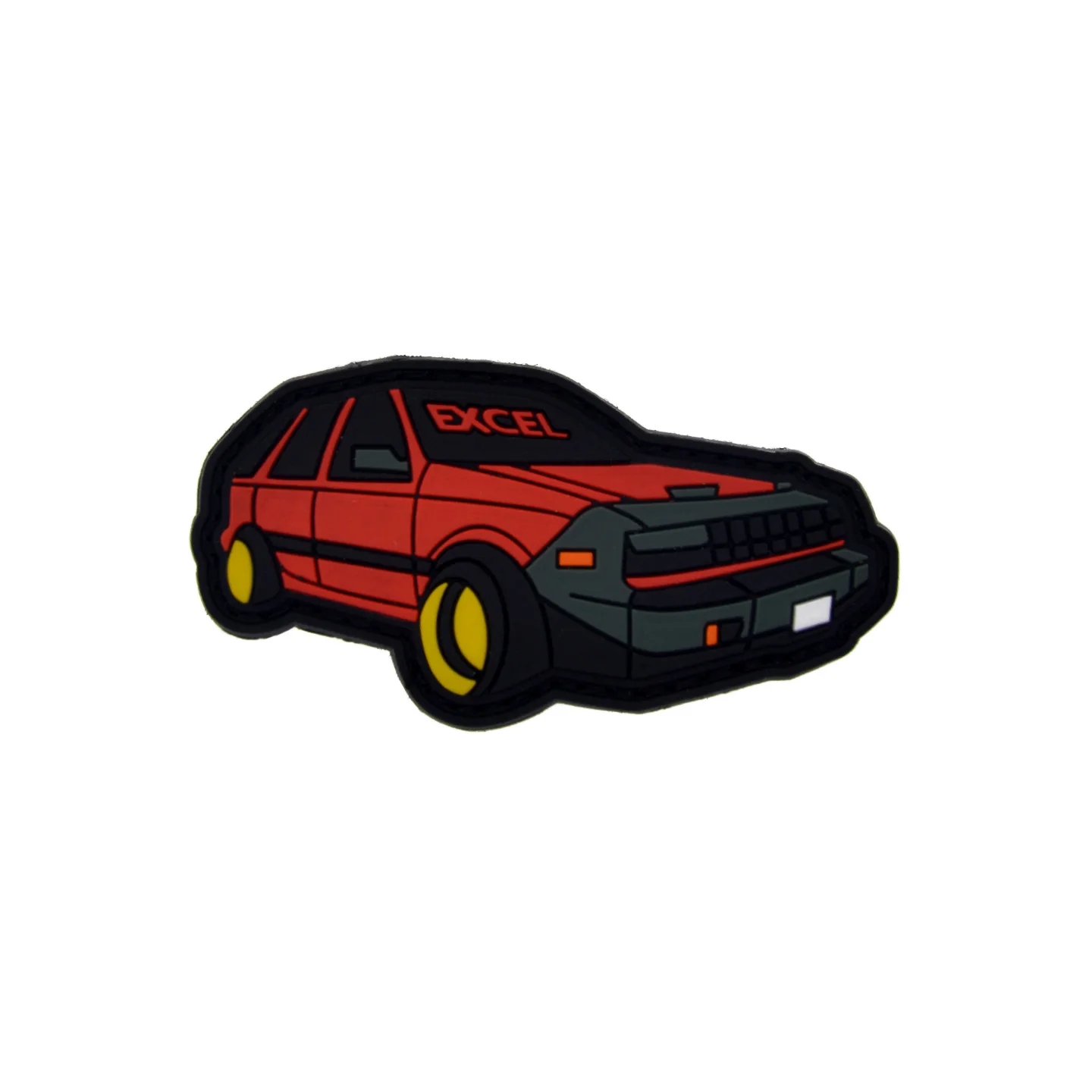 Wholesale Custom Car Shaped Soft PVC Patches Custom Pattern Logo Sew On Badges For Apparel Hat Backpack Business Gifts
Wholesale Custom Car Shaped Soft PVC Patches Custom Pattern Logo Sew On Badges For Apparel Hat Backpack Business Gifts