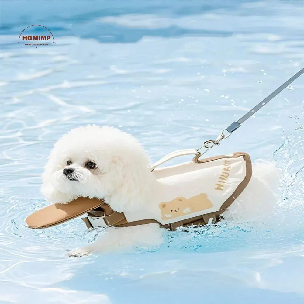 High Buoyancy Dog Life Jacket Anti Choking Adjustable Pet Flotation Vest Waterproof Cartoon Bear Dog Safety Vest Swimming
High Buoyancy Dog Life Jacket Anti Choking Adjustable Pet Flotation Vest Waterproof Cartoon Bear Dog Safety Vest Swimming