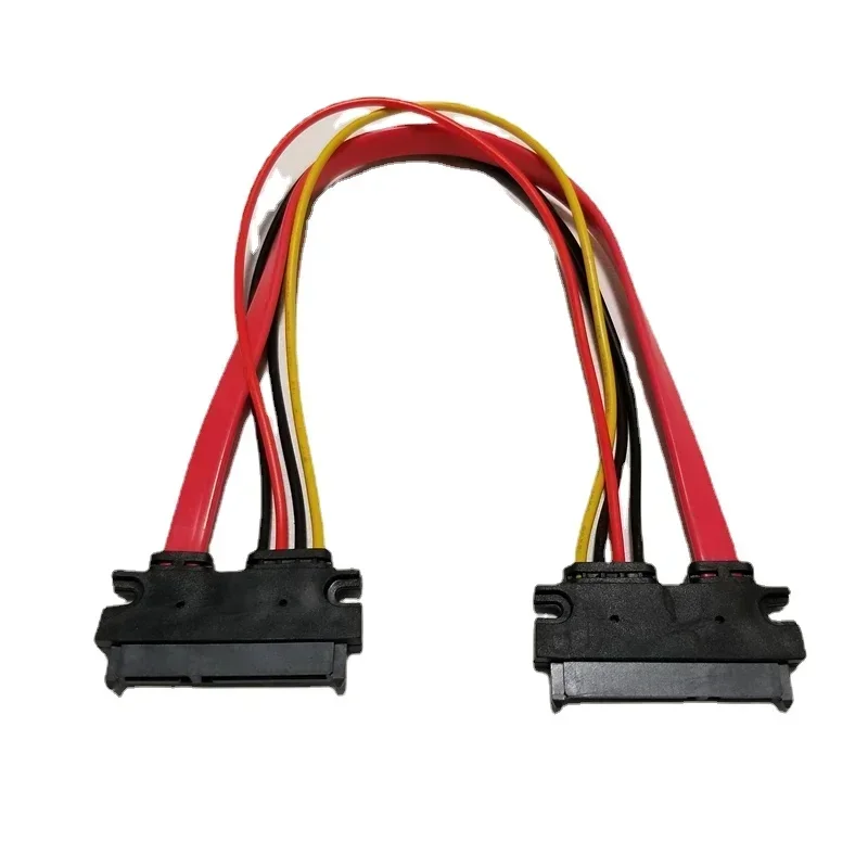 22Pin SATA 7 + 15pin кабель передачи данных и питания Женский оптический удлинитель для жесткого диска 30 см
22Pin SATA 7 + 15pin кабель передачи данных и питания Женский оптический удлинитель для жесткого диска 30 см