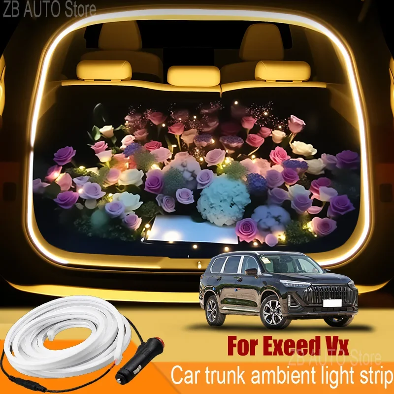 For Exeed Vx Automobile trunk ambient light automatic sensing car interior lighting with accessories
For Exeed Vx Automobile trunk ambient light automatic sensing car interior lighting with accessories