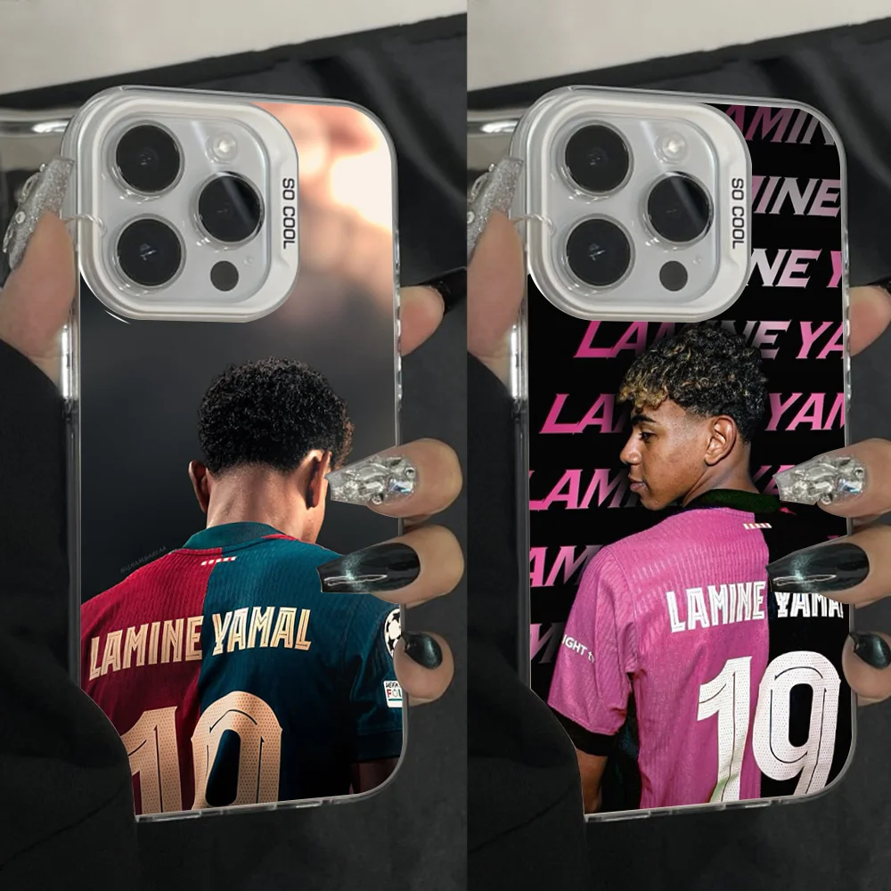 Football 19 L-Lamines Phone Case For iPhone 16,15,14,13,12,11,Pro,Max,Plus,Mini,XS Y-Yamales Anti Fall Gray Silver Matte
Football 19 L-Lamines Phone Case For iPhone 16,15,14,13,12,11,Pro,Max,Plus,Mini,XS Y-Yamales Anti Fall Gray Silver Matte