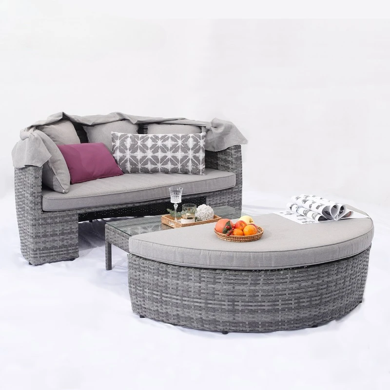 Outdoor Lying Pool Rattan Leisure Yard Waterproof Sunscreen Beach Outdoor Sunbathing
Outdoor Lying Pool Rattan Leisure Yard Waterproof Sunscreen Beach Outdoor Sunbathing