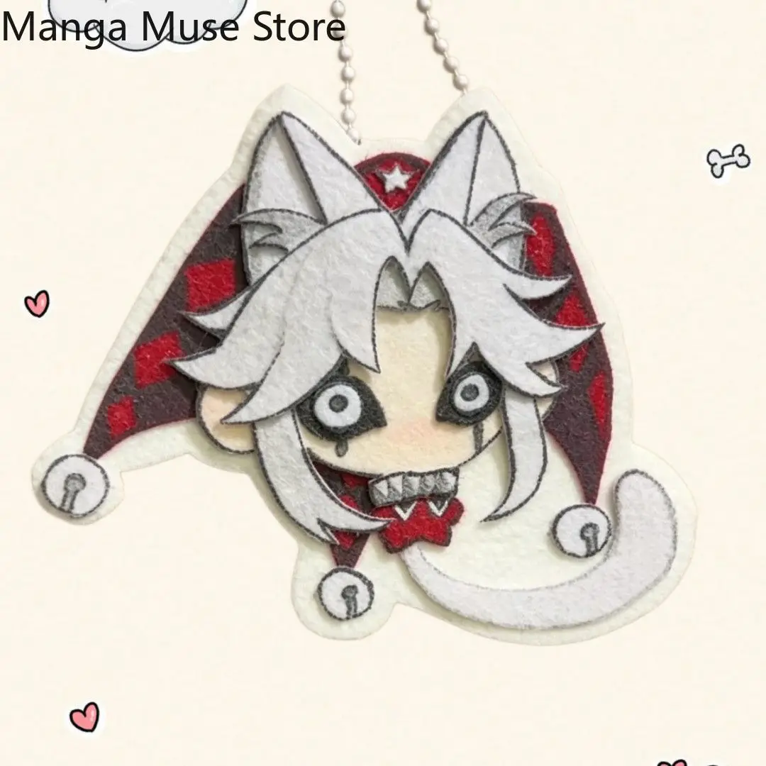 The Freak Circus Pierrot Anime Cosplay Cute Non woven Fabric Keychain Pendant Backpack Pendant Bag Ornaments Gift
The Freak Circus Pierrot Anime Cosplay Cute Non woven Fabric Keychain Pendant Backpack Pendant Bag Ornaments Gift