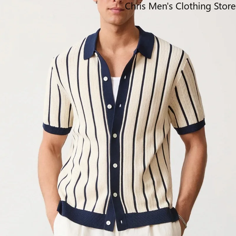 【 Quick Delivery From Stock 】Men's Short-sleeved Knitted Polo Shirt, Business Casual High-quality Breathable Comfortable Shirt
【 Quick Delivery From Stock 】Men's Short-sleeved Knitted Polo Shirt, Business Casual High-quality Breathable Comfortable Shirt