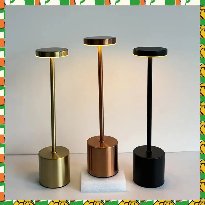 Professional Tool Type C Rechargeable LED Table Lamp Touch Switch Bedside Night Light Portable 3 Color Desk Lamp For Club Bar Ro
Professional Tool Type C Rechargeable LED Table Lamp Touch Switch Bedside Night Light Portable 3 Color Desk Lamp For Club Bar Ro