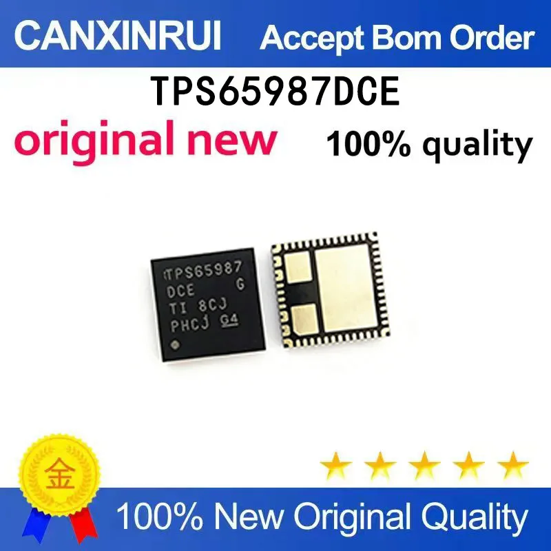 (5-100 pieces)New TPS65987SCE TPS65987DCE TPS65987 VQFN56 chip IC
(5-100 pieces)New TPS65987SCE TPS65987DCE TPS65987 VQFN56 chip IC