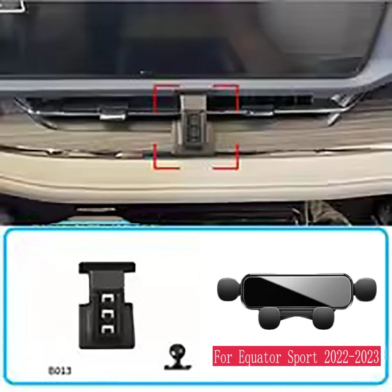 Car Phone Holder For Ford Equator Sport 2022-2023 Gravity Stand Mount Support Horizontal Mobile Bracket Accessories With Base
Car Phone Holder For Ford Equator Sport 2022-2023 Gravity Stand Mount Support Horizontal Mobile Bracket Accessories With Base