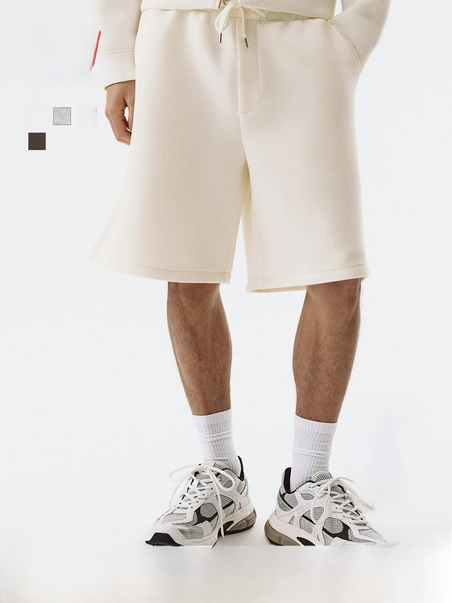 H&M Men's Casual Air Layer Fabric Shorts Standard Fit Summer 2026 Polyester Rayon Spandex Blend Comfortable Breathable
H&M Men's Casual Air Layer Fabric Shorts Standard Fit Summer 2026 Polyester Rayon Spandex Blend Comfortable Breathable
