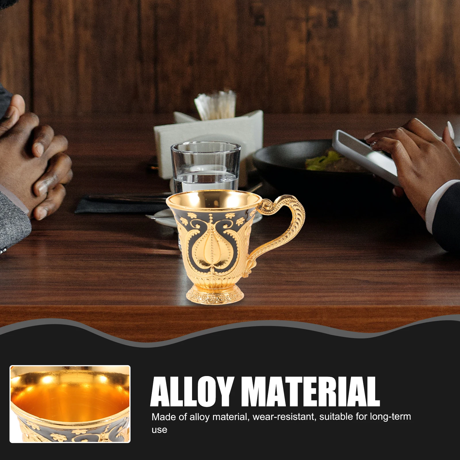 Retro Liquor Cup High Footed Glass Small Stemmed Vodka Handle Gold Red Reusable Kitchen Bar Home Office 
Retro Liquor Cup High Footed Glass Small Stemmed Vodka Handle Gold Red Reusable Kitchen Bar Home Office