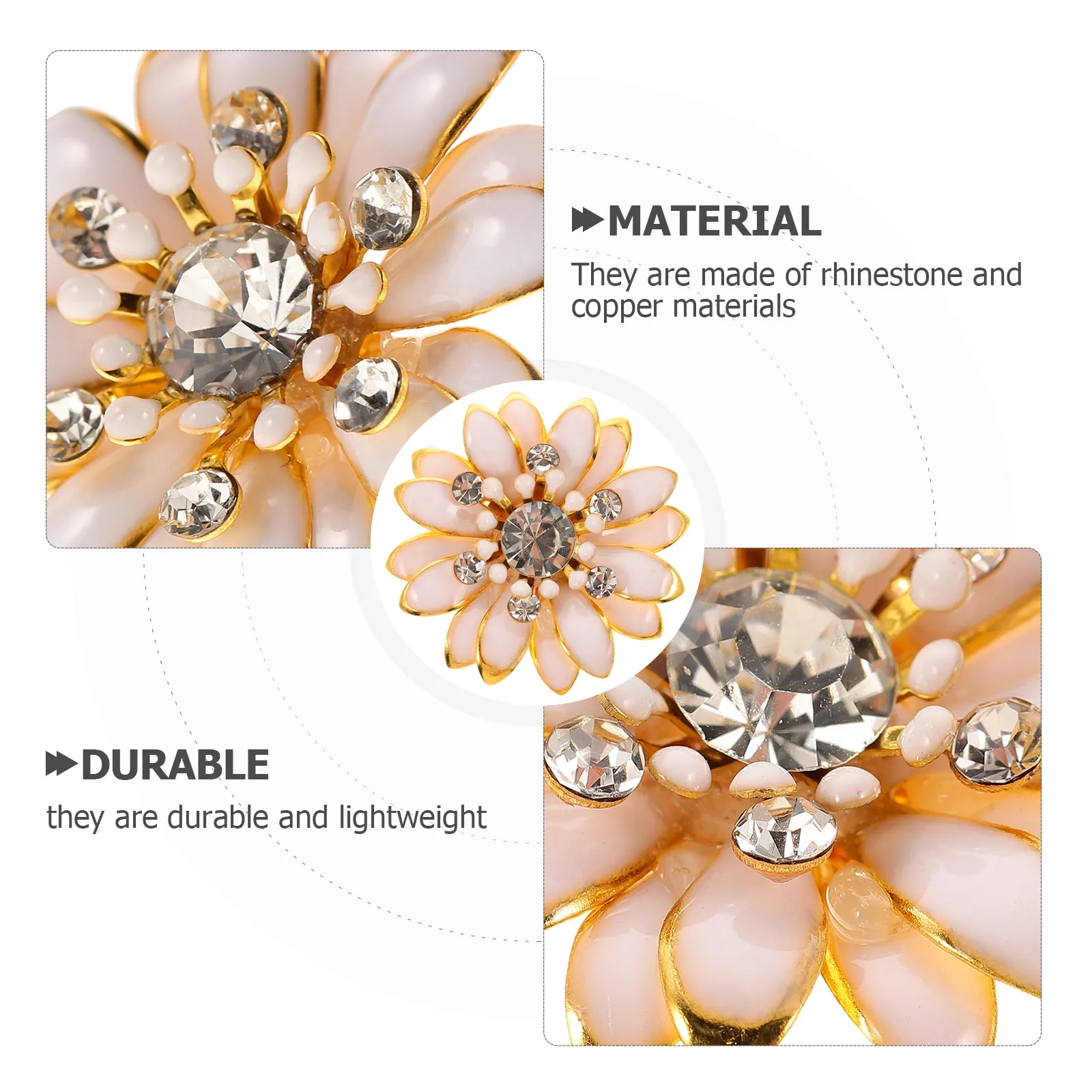 1 Bag Rhinestone Copper Diy Craft Accessories Durable Jewelry Making Components Earrings Hats Clothes Woman Girl Handmade Fun
1 Bag Rhinestone Copper Diy Craft Accessories Durable Jewelry Making Components Earrings Hats Clothes Woman Girl Handmade Fun