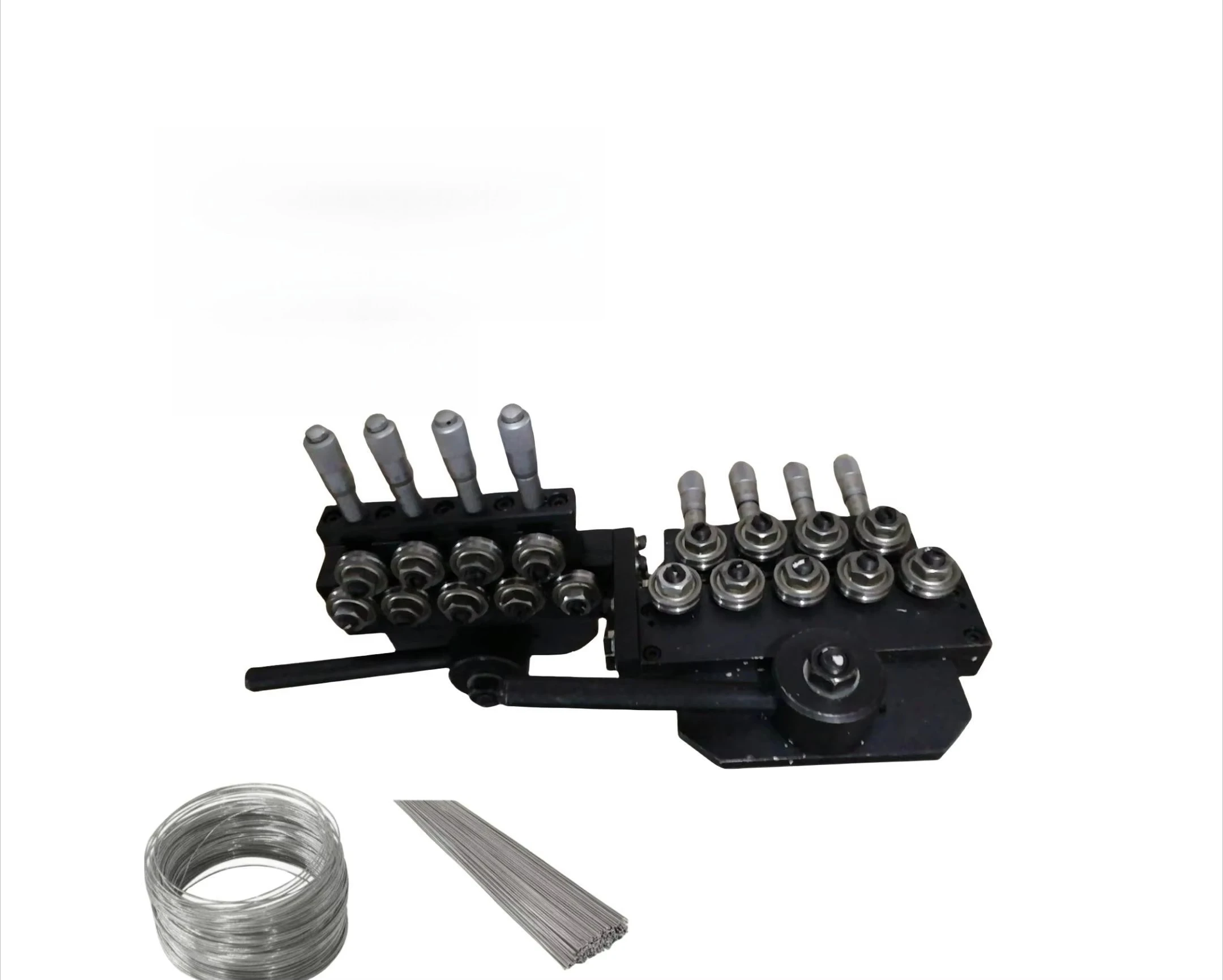 Diameter23 18Rollers Handle Wire Straightener Manual Machine Micrometer Digital Display Wire Straightening Tool
Diameter23 18Rollers Handle Wire Straightener Manual Machine Micrometer Digital Display Wire Straightening Tool