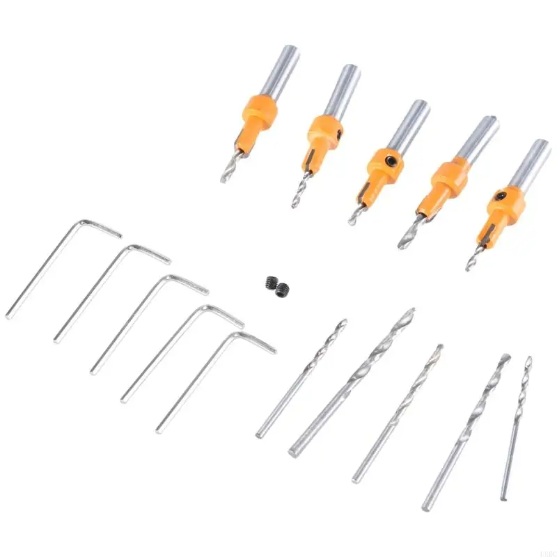 L8RC Countersink Drill Bits Set Counter раковина для деревянной деревообработки плотницки
L8RC Countersink Drill Bits Set Counter раковина для деревянной деревообработки плотницки
