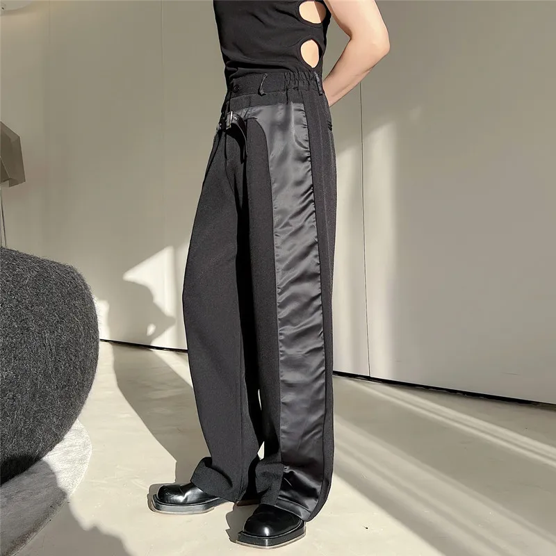 Fashionable Straight Leg Casual Pants Men's Autumn Dark Street Style Deconstructed Patchwork Suit Style Versatile Long Trousers
Fashionable Straight Leg Casual Pants Men's Autumn Dark Street Style Deconstructed Patchwork Suit Style Versatile Long Trousers