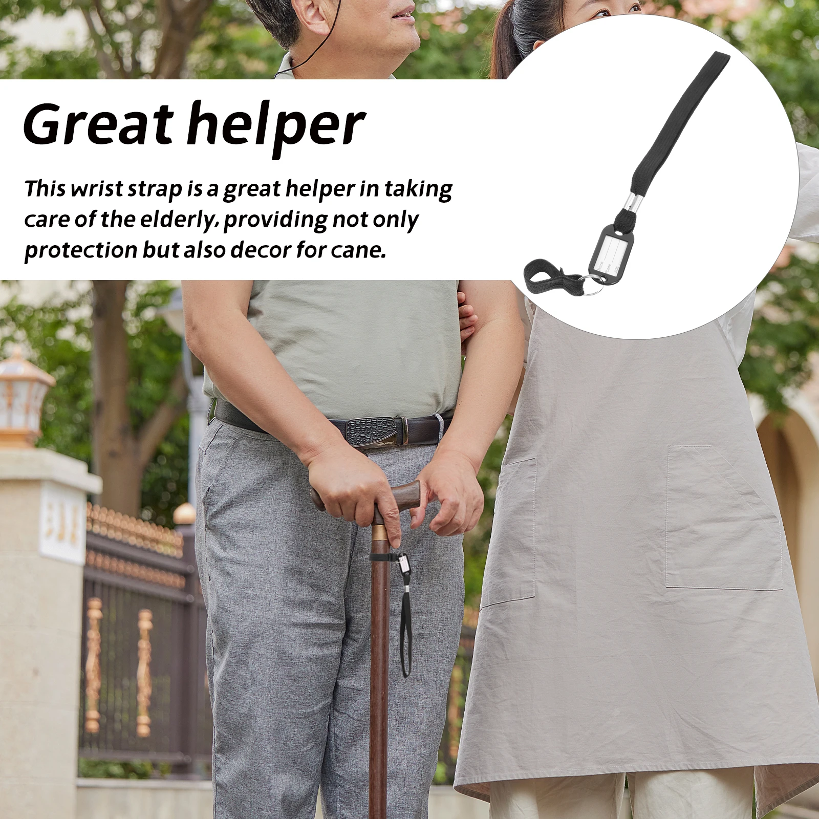 2 Pcs Hiking Pole Hanging Rope Canes Wrist Strap Phone Lanyard Straps Accessory Anti Lost for Bayonet Anti-lost
2 Pcs Hiking Pole Hanging Rope Canes Wrist Strap Phone Lanyard Straps Accessory Anti Lost for Bayonet Anti-lost