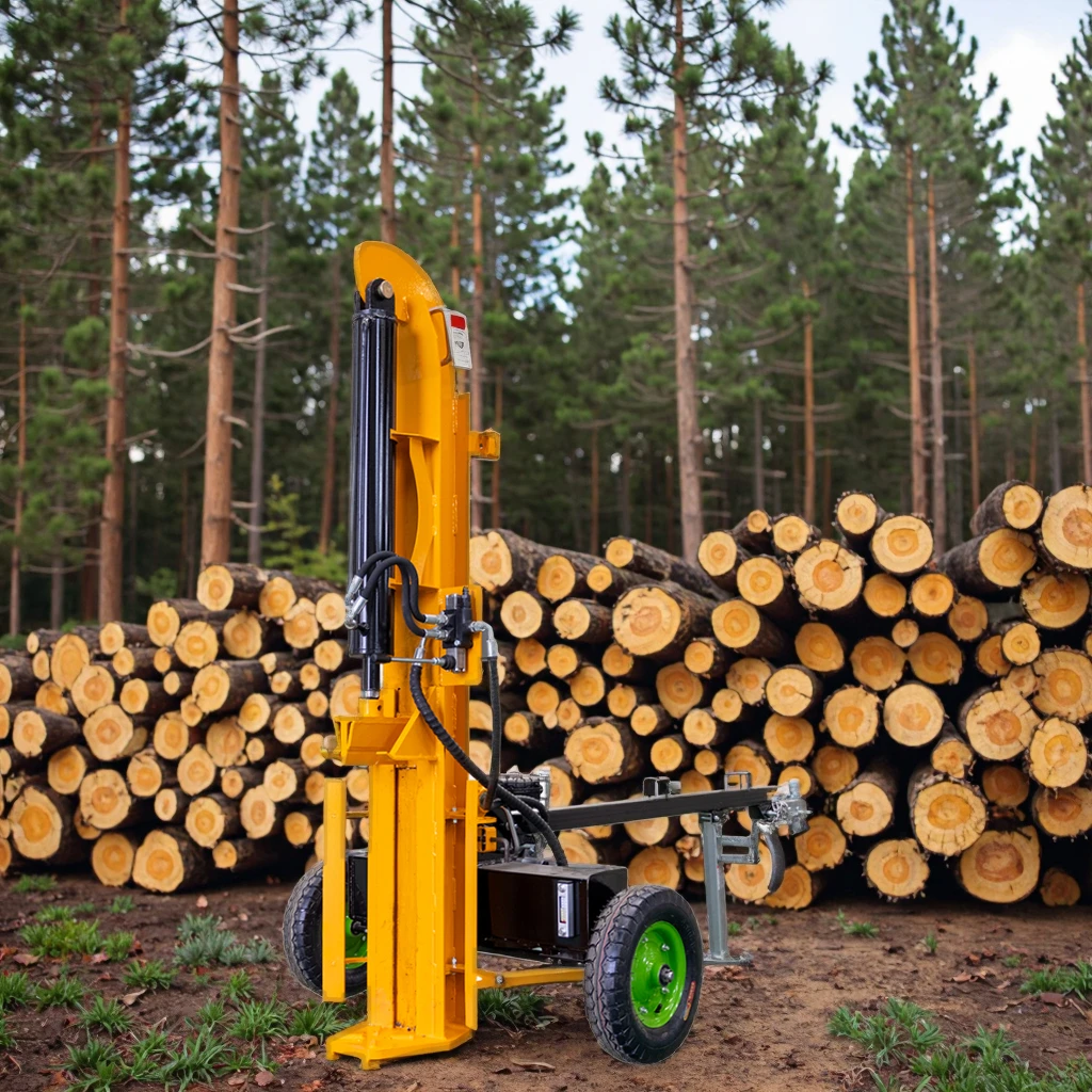 YG-Customized China Rail's Low Price Hydraulic Wood Splitter a Forestry Machinery That Utilizes Engine & Can Split 8 Tons of Woo
YG-Customized China Rail's Low Price Hydraulic Wood Splitter a Forestry Machinery That Utilizes Engine & Can Split 8 Tons of Woo