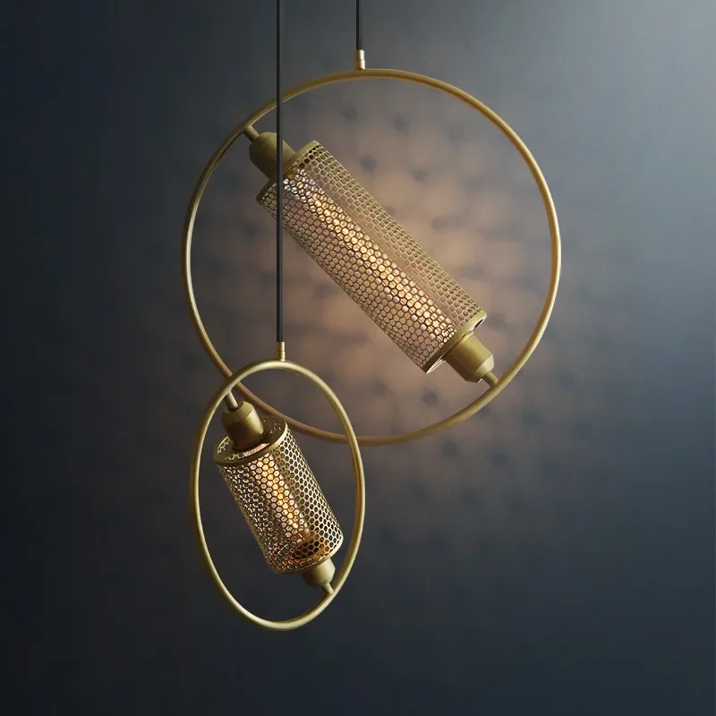 Industrial style chandelier Modern minimalist coffee shop lighting creativity Retro circular iron art restaurant lighting
Industrial style chandelier Modern minimalist coffee shop lighting creativity Retro circular iron art restaurant lighting