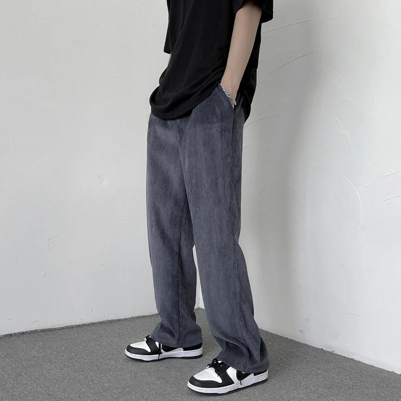 M-5XL! 2022 New Men's Corduroy Trousers Loose Drape Straight Wide Leg Pants Sports Casual Trousers
M-5XL! 2022 New Men's Corduroy Trousers Loose Drape Straight Wide Leg Pants Sports Casual Trousers