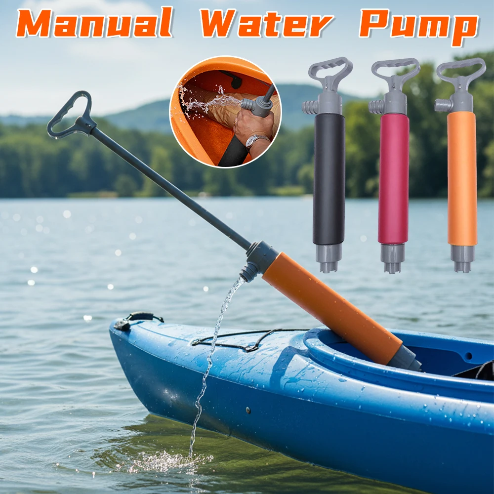 46CM Kayak Manual Pump Stretchable Portable Floating Hand Bilge Pump with Extension Tube Lightweight Kayak Hand Drainage Pumps
46CM Kayak Manual Pump Stretchable Portable Floating Hand Bilge Pump with Extension Tube Lightweight Kayak Hand Drainage Pumps