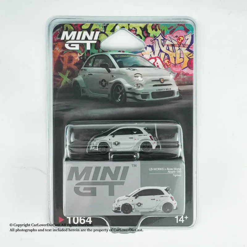 MINI GT 1:64 #1064 Abarth 595 Grey Alloy Die-cast Model, Collectible Car for Display & Gift
MINI GT 1:64 #1064 Abarth 595 Grey Alloy Die-cast Model, Collectible Car for Display & Gift