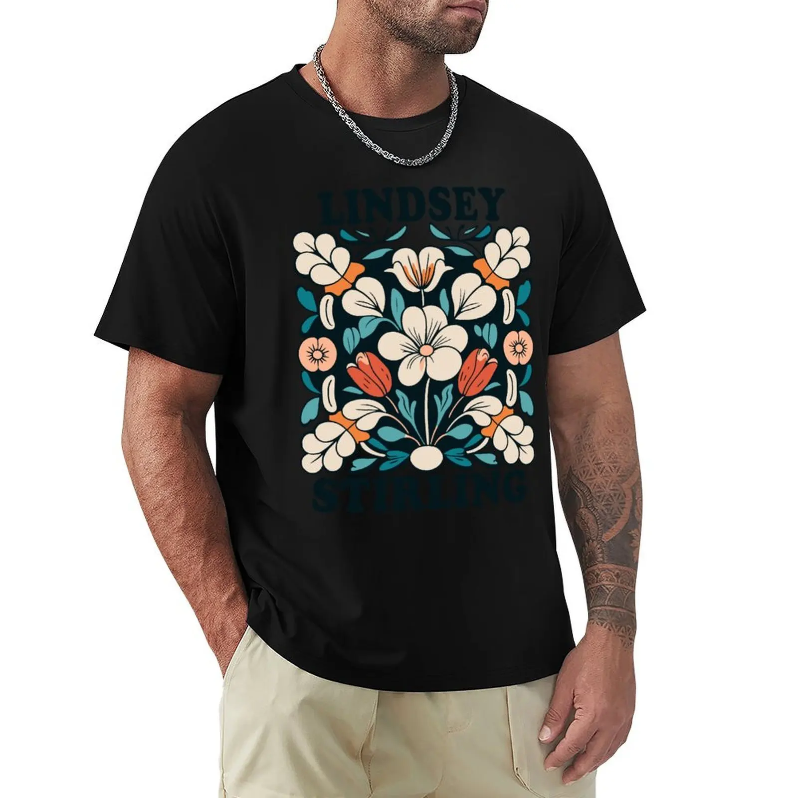 Lindsey Stirling Merch Lindsey Stirling Flower T-Shirt Retro Graphic Print T-Shirt
Lindsey Stirling Merch Lindsey Stirling Flower T-Shirt Retro Graphic Print T-Shirt