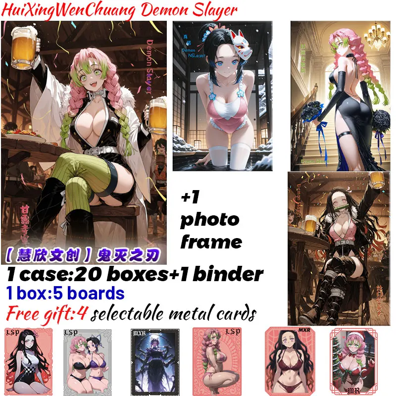 2025 новейшие доски HuiXingWenChuang Demon Slayer, коллекционная карта Shinobu, японское аниме, торговля, Mitsuri, хобби, подарок
2025 новейшие доски HuiXingWenChuang Demon Slayer, коллекционная карта Shinobu, японское аниме, торговля, Mitsuri, хобби, подарок