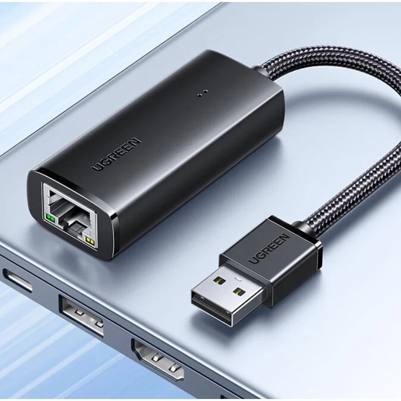 High Quality Braided Cable USB to LAN Port Conversion Cable Printer Accessories External Network Port Extender
High Quality Braided Cable USB to LAN Port Conversion Cable Printer Accessories External Network Port Extender
