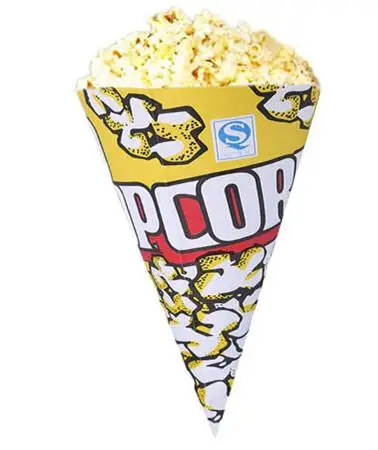 100 pcs Popcorn Paper Bag Triangle Shape Food Safe Candy Cake Bread Sausage Potato Chips Storage Premium Material
100 pcs Popcorn Paper Bag Triangle Shape Food Safe Candy Cake Bread Sausage Potato Chips Storage Premium Material