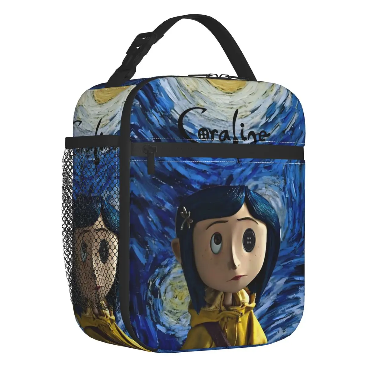 Изготовленная на заказ корлина, другая сумка для обеда для мамы, холодильник, теплый ужас, страшный фильм, изолированный ланч-бокс для детей, школы
Изготовленная на заказ корлина, другая сумка для обеда для мамы, холодильник, теплый ужас, страшный фильм, изолированный ланч-бокс для детей, школы