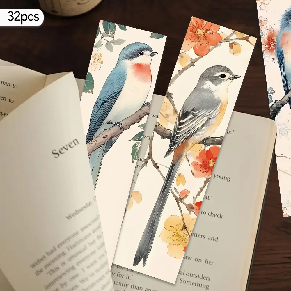 32pcs, Hand Painted Watercolour Assorted Birds Bookmarks for Teachers, Readers and Book Lovers, Bookmarks, Gifts, Parties, Birth
32pcs, Hand Painted Watercolour Assorted Birds Bookmarks for Teachers, Readers and Book Lovers, Bookmarks, Gifts, Parties, Birth