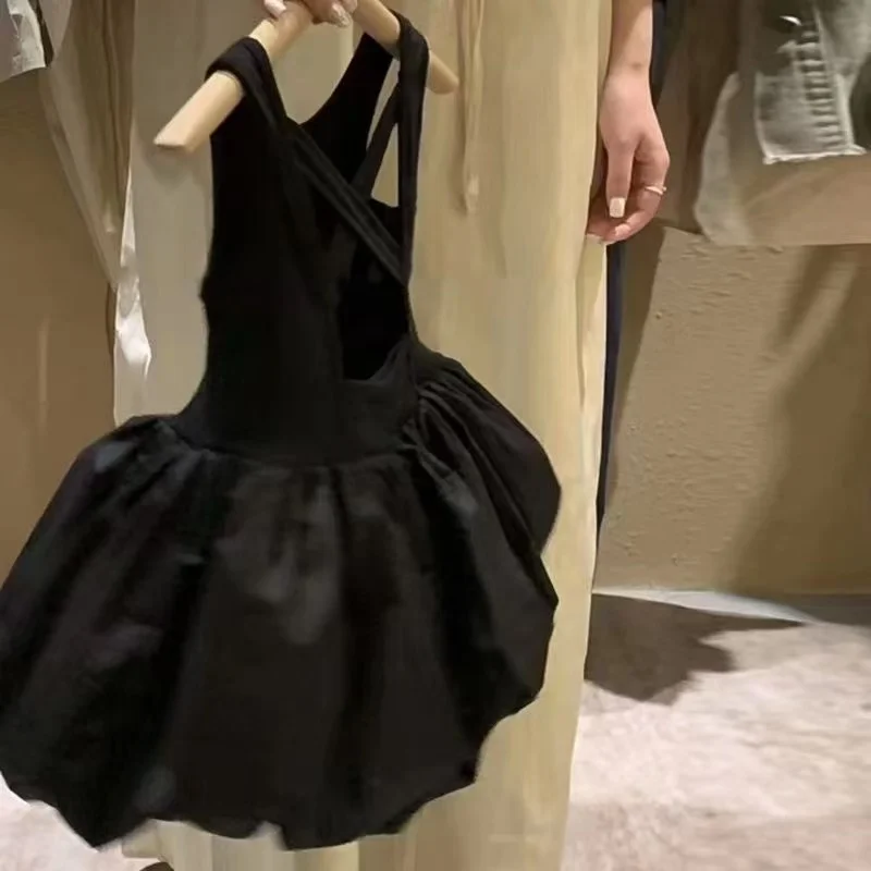 Girls Baby Black Open Back Sleeveless Dress Children's Flower Bud Dress Summer 2025 New Tank Top Princess Dress 80-140CM
Girls Baby Black Open Back Sleeveless Dress Children's Flower Bud Dress Summer 2025 New Tank Top Princess Dress 80-140CM