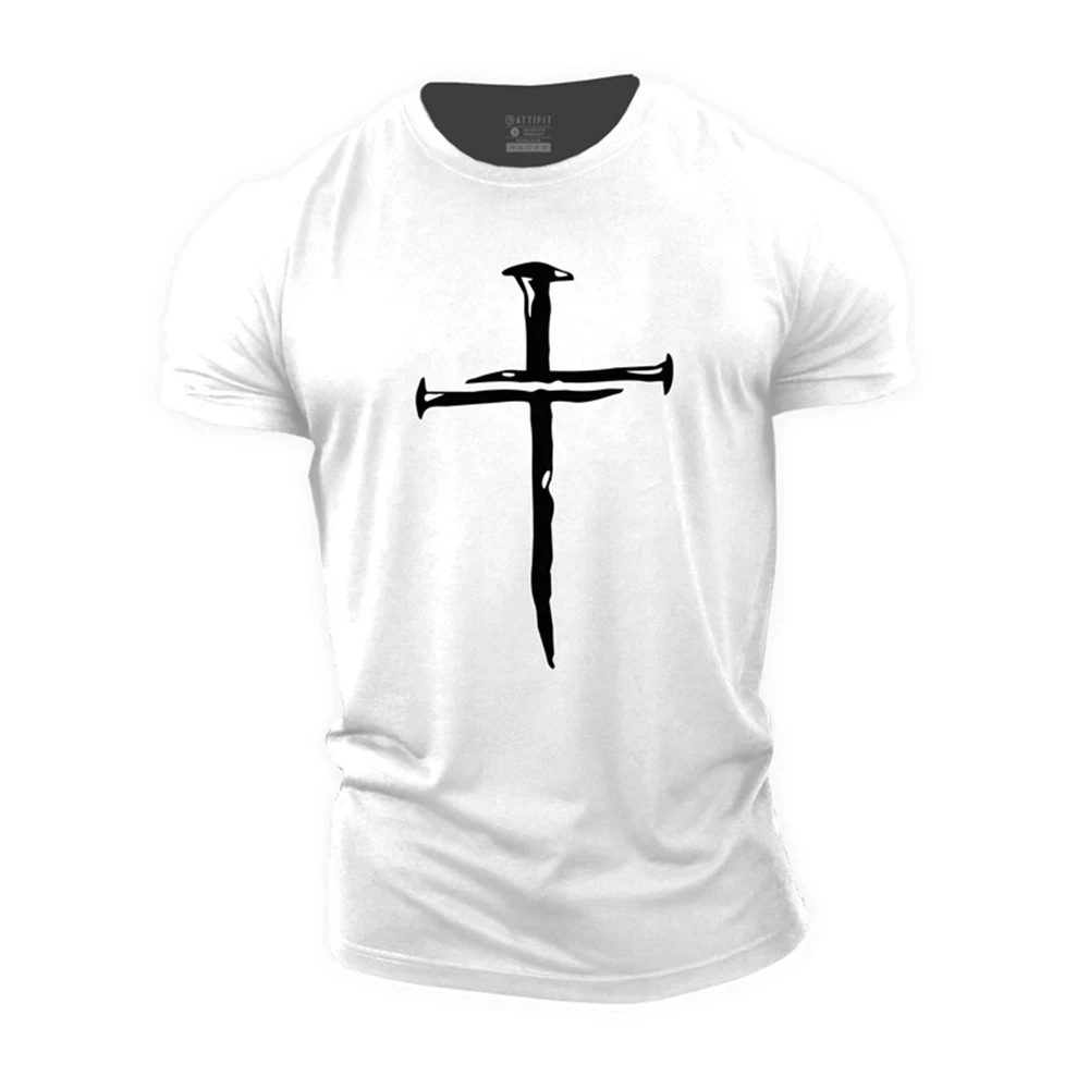 Summer Men's T-shirt Cross Graphic T-shirt Pullover O-collar Printed 3d Oversized Designer Top Solid Color Retro Men's Clothing
Summer Men's T-shirt Cross Graphic T-shirt Pullover O-collar Printed 3d Oversized Designer Top Solid Color Retro Men's Clothing