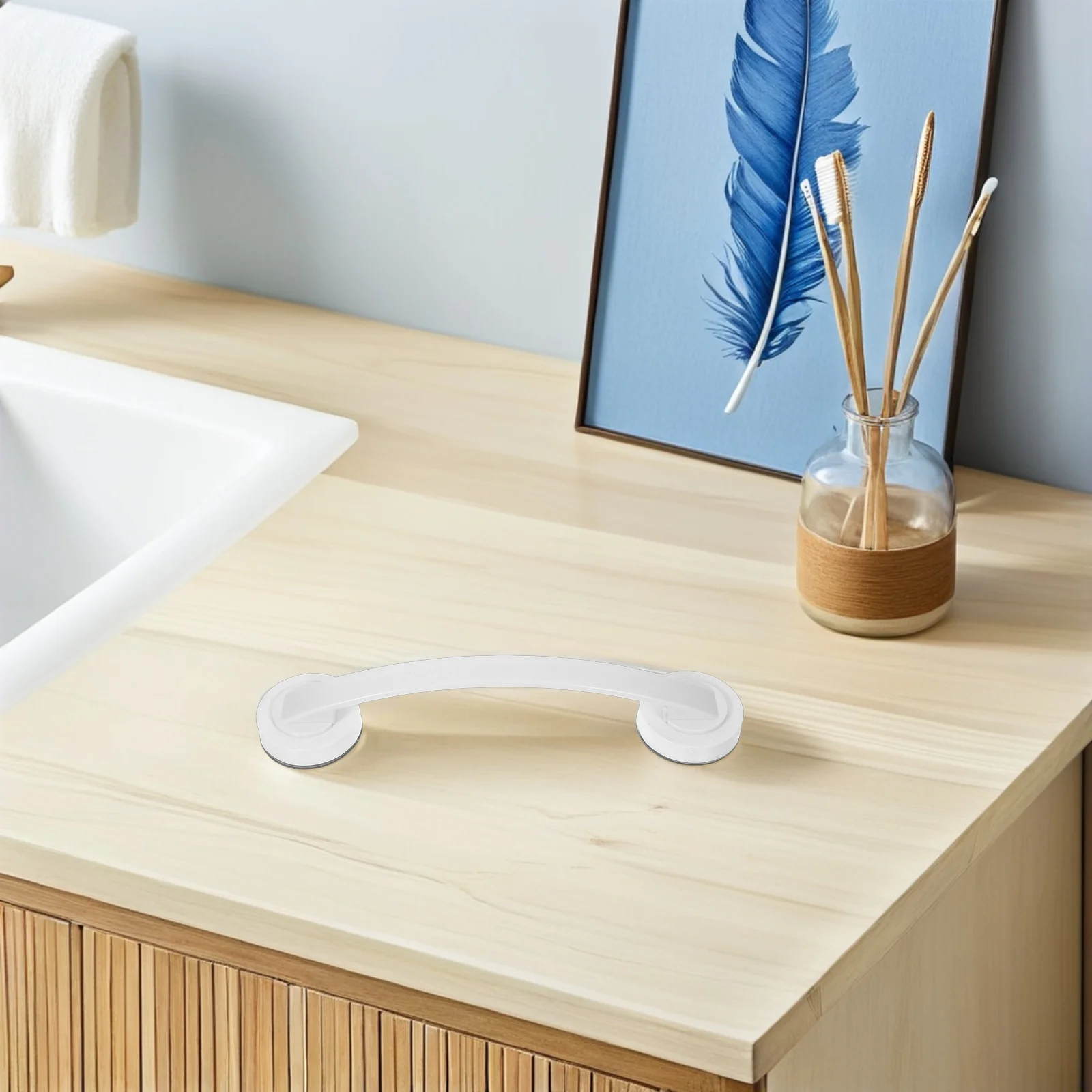 Suction Grab Bar For Bathroom Toilet, Heavy Duty Safety Handrail For Elderly Adults, Bathtub Shower Support Rail Seniors
Suction Grab Bar For Bathroom Toilet, Heavy Duty Safety Handrail For Elderly Adults, Bathtub Shower Support Rail Seniors