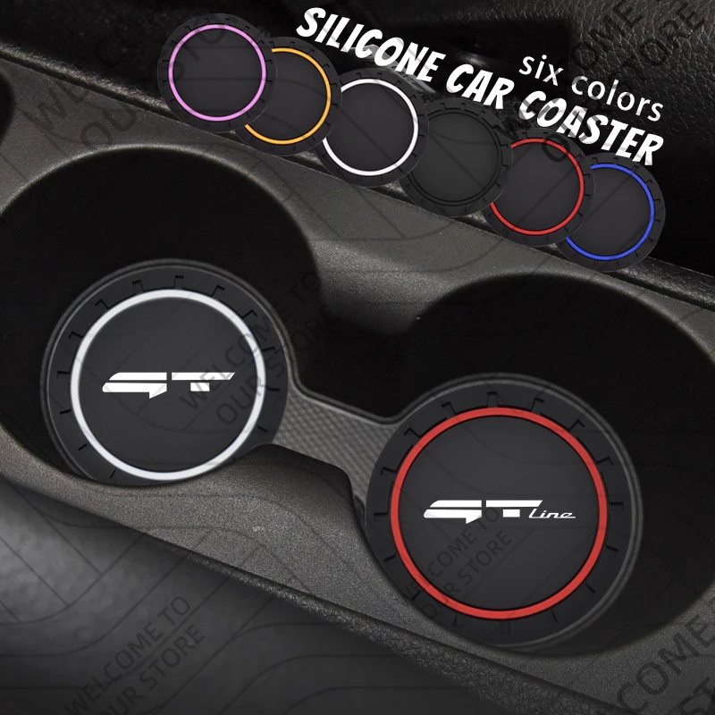 2Pcs For KIA GT Line LOGO Forte Sorento Sportage K8 K5 Car Silicone Coaster Anti-Slip Water Cup Drink Mat Interior Decoration
2Pcs For KIA GT Line LOGO Forte Sorento Sportage K8 K5 Car Silicone Coaster Anti-Slip Water Cup Drink Mat Interior Decoration