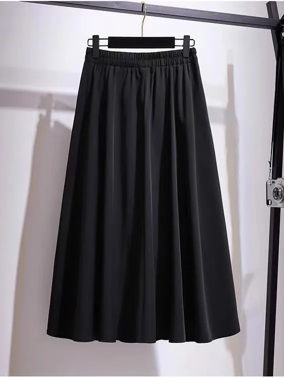 plus Size Midi Skirt Slimming High Waist A-Line Summer Casual Shape Sandal Shape Pear Shape Single Piece Color
plus Size Midi Skirt Slimming High Waist A-Line Summer Casual Shape Sandal Shape Pear Shape Single Piece Color