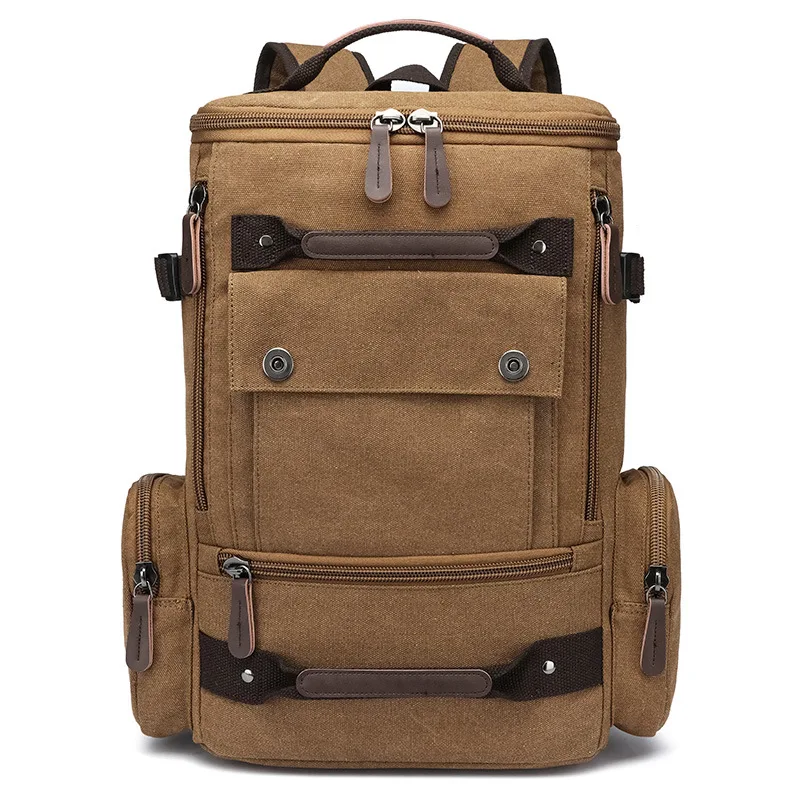 New Fashion Men's Backpack Canvas Rivet Men's Student Bags For Teenagers Bag Multi-functional Backpack Trendy Casual Style
New Fashion Men's Backpack Canvas Rivet Men's Student Bags For Teenagers Bag Multi-functional Backpack Trendy Casual Style