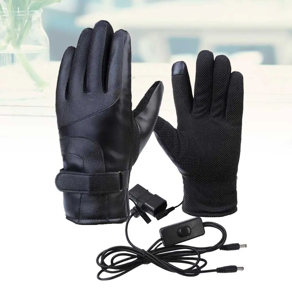 1Pair Heating Gloves Winter Warm Electric Heated Skiing Gloves with Touchscreen Compatible Thumb Index Fingertips Anti Slip Wear
1Pair Heating Gloves Winter Warm Electric Heated Skiing Gloves with Touchscreen Compatible Thumb Index Fingertips Anti Slip Wear