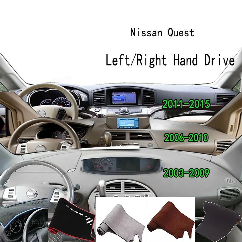 For Nissan Quest V42 Accessories Dashboard Cover Instrument Panel Dash Mat Dashmat Protective Pad
For Nissan Quest V42 Accessories Dashboard Cover Instrument Panel Dash Mat Dashmat Protective Pad