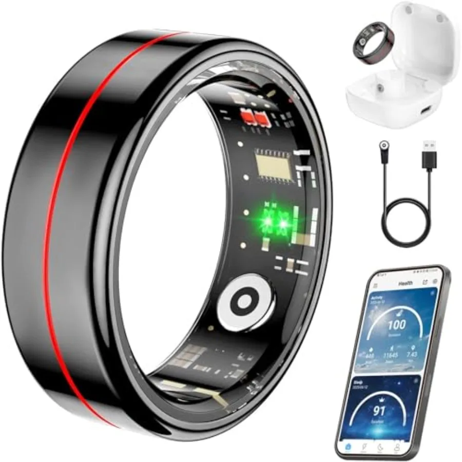 Умное кольцо Fit Ring для здоровья: мониторинг пульса, уровня кислорода в крови, ВСР, уровня стресса, сна, шагомер (без подписки)
Умное кольцо Fit Ring для здоровья: мониторинг пульса, уровня кислорода в крови, ВСР, уровня стресса, сна, шагомер (без подписки)