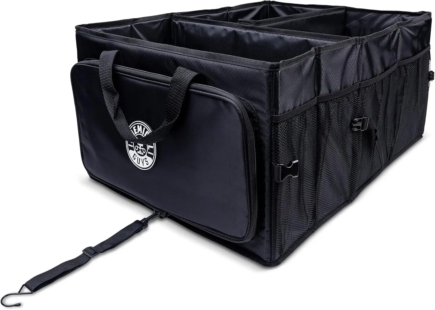 Large Trunk Organizer for Car - 25" x 18" x 11.5" Collapsible Storage with Removable Base Plates
Large Trunk Organizer for Car - 25" x 18" x 11.5" Collapsible Storage with Removable Base Plates