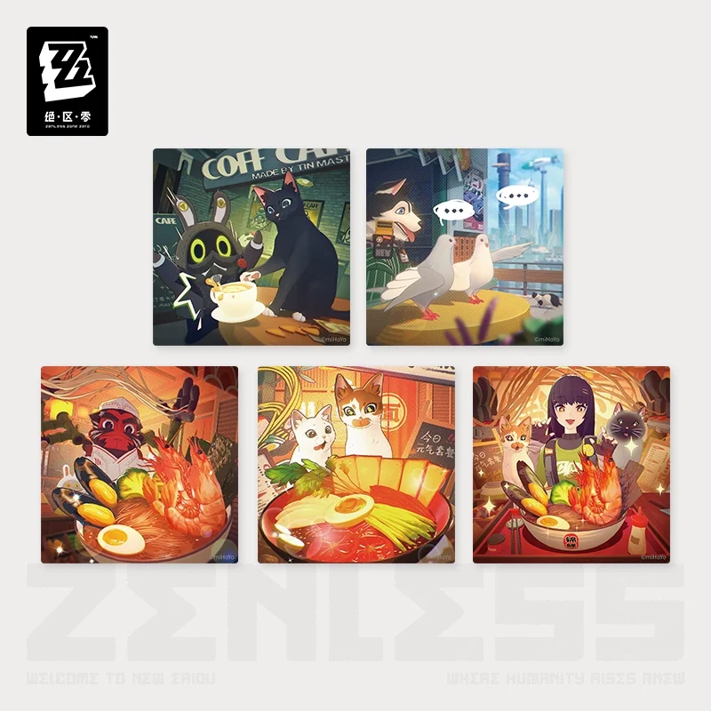 Presale Sunsyea Zenless Zone Zero Official Merch miHoYo Original LDLY Series Collection Cards Set 1
Presale Sunsyea Zenless Zone Zero Official Merch miHoYo Original LDLY Series Collection Cards Set 1