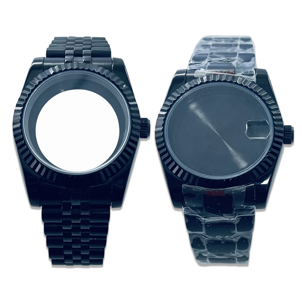 High Quality 36mm 40mm Black NH34 NH35 NH36 NH38 NH39 NH70 NH72 ETA2824 PT5000 Watch Case With Sapphire Crysta Watch Parts
High Quality 36mm 40mm Black NH34 NH35 NH36 NH38 NH39 NH70 NH72 ETA2824 PT5000 Watch Case With Sapphire Crysta Watch Parts