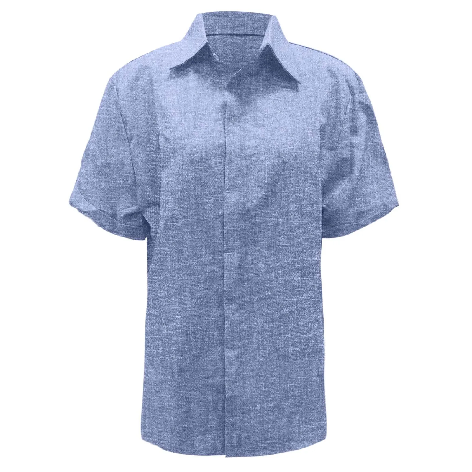 Summer Women Imitation Linen Shirts Thin Breathable Solid Color Short Sleeve Shirt Lapel Collar Button Blouse Tops
Summer Women Imitation Linen Shirts Thin Breathable Solid Color Short Sleeve Shirt Lapel Collar Button Blouse Tops