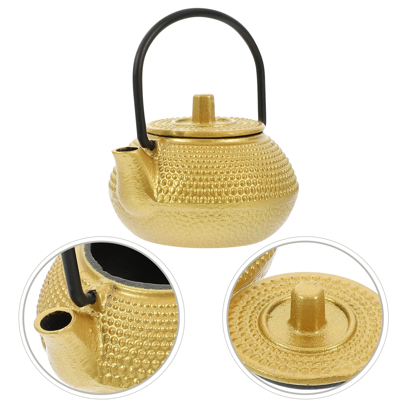 Mini Iron Kettle Tea Set Decorative Stove Top Ornament Teapot Cast Small Chinese Variety
Mini Iron Kettle Tea Set Decorative Stove Top Ornament Teapot Cast Small Chinese Variety