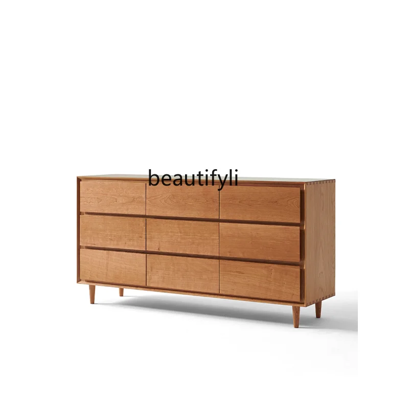 Chaoxi Nine-Drawer Cabinet Nordic and Japanese Style Solid Wood Storage Cabinet Bedroom Storage Cabinet Simple Locker furniture
Chaoxi Nine-Drawer Cabinet Nordic and Japanese Style Solid Wood Storage Cabinet Bedroom Storage Cabinet Simple Locker furniture