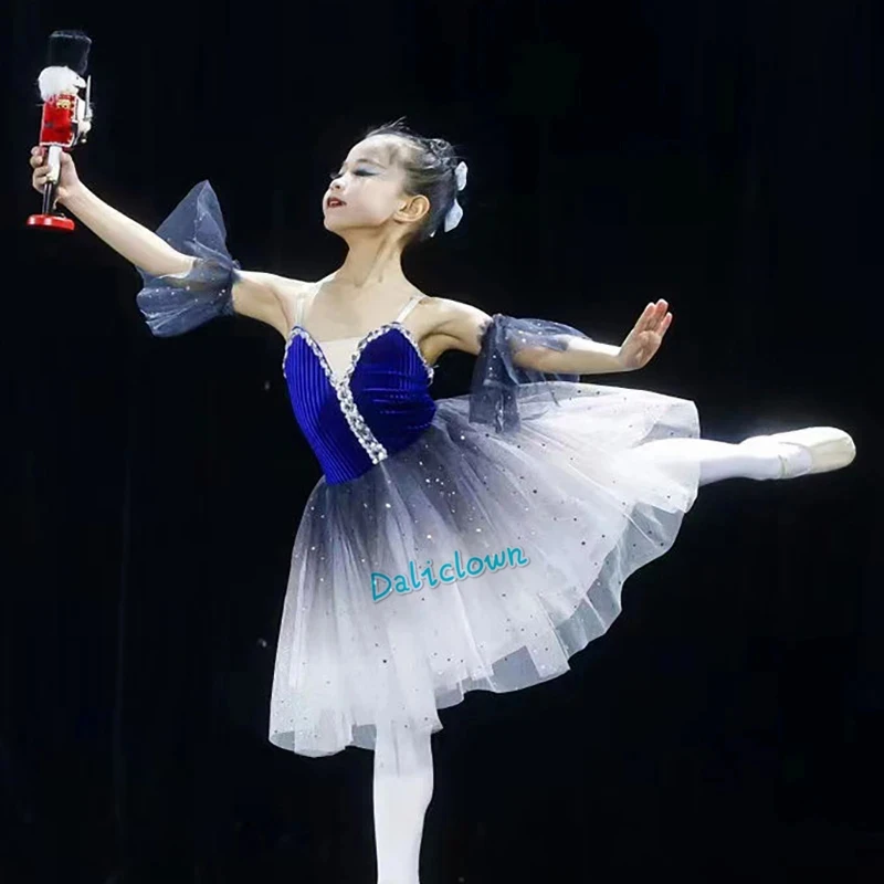 Child Long Ballet Dress Performance Clothing Girls Women Ballet Tutu Skirt Gymnastic Leotard Professional Belly Dance Costume
Child Long Ballet Dress Performance Clothing Girls Women Ballet Tutu Skirt Gymnastic Leotard Professional Belly Dance Costume