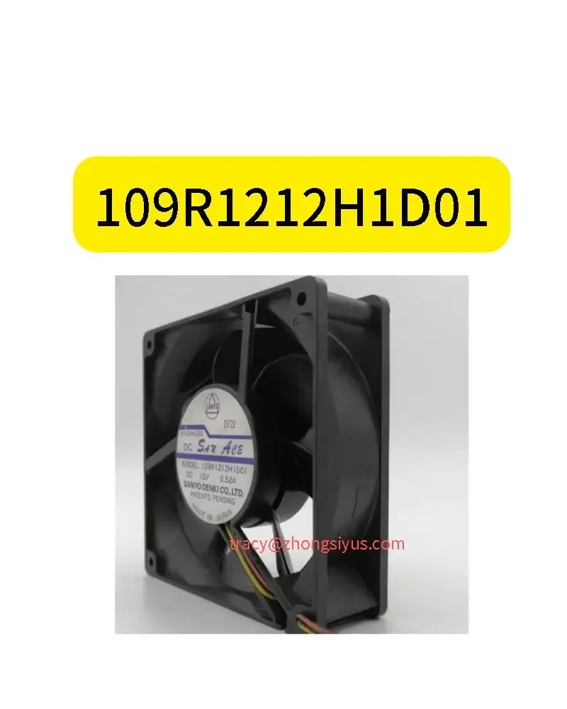 New 12cm 12038 server case fan 12V 0.52A 109R1212H1D01 3 wires
New 12cm 12038 server case fan 12V 0.52A 109R1212H1D01 3 wires