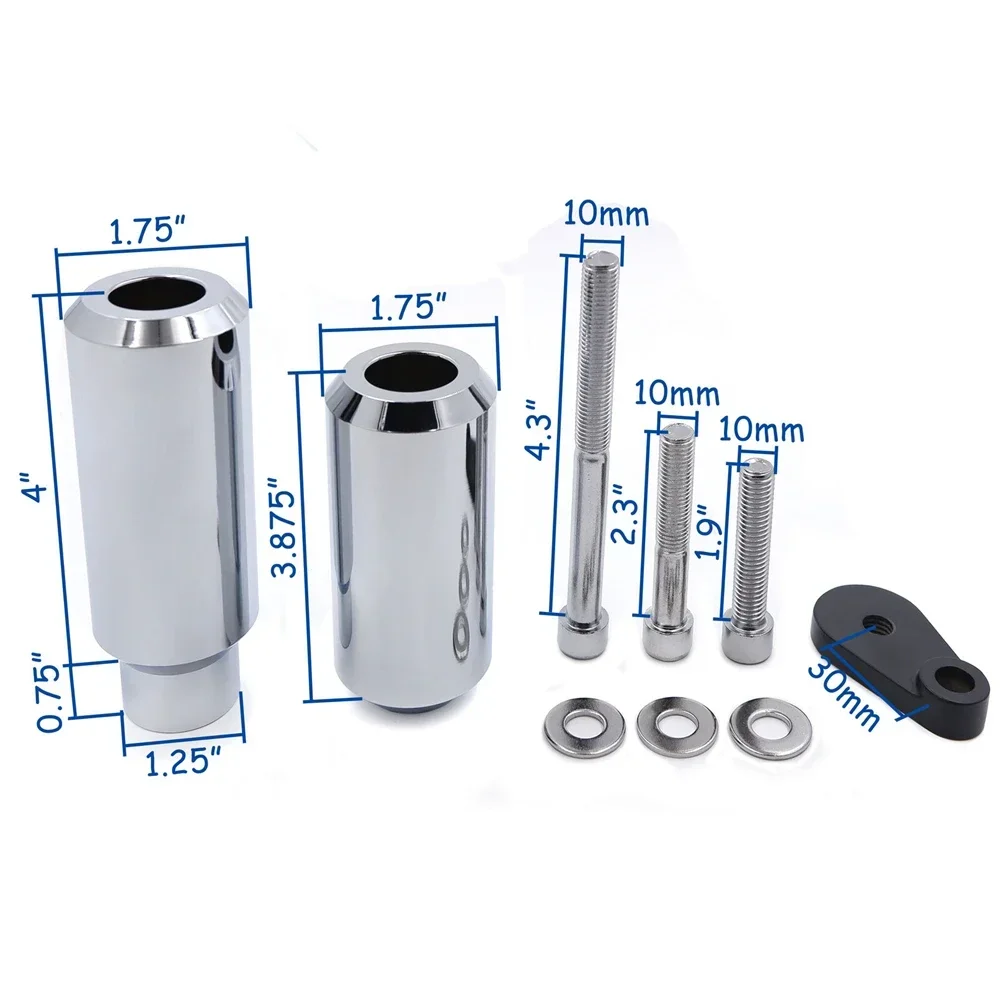 Motorcycle No Cut Crash Protector Frame Slider For Kawasaki 2005-2006 ZX-6R / ZX-6RR / 636
Motorcycle No Cut Crash Protector Frame Slider For Kawasaki 2005-2006 ZX-6R / ZX-6RR / 636