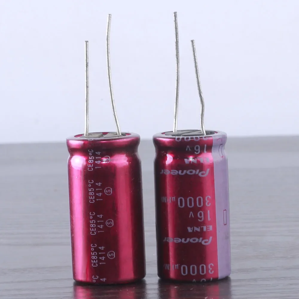 2pc ELNA Pioneer 3000uF 16V 3000mfd 16x32mm audio electrolytic capacitors 16V3000uF
2pc ELNA Pioneer 3000uF 16V 3000mfd 16x32mm audio electrolytic capacitors 16V3000uF