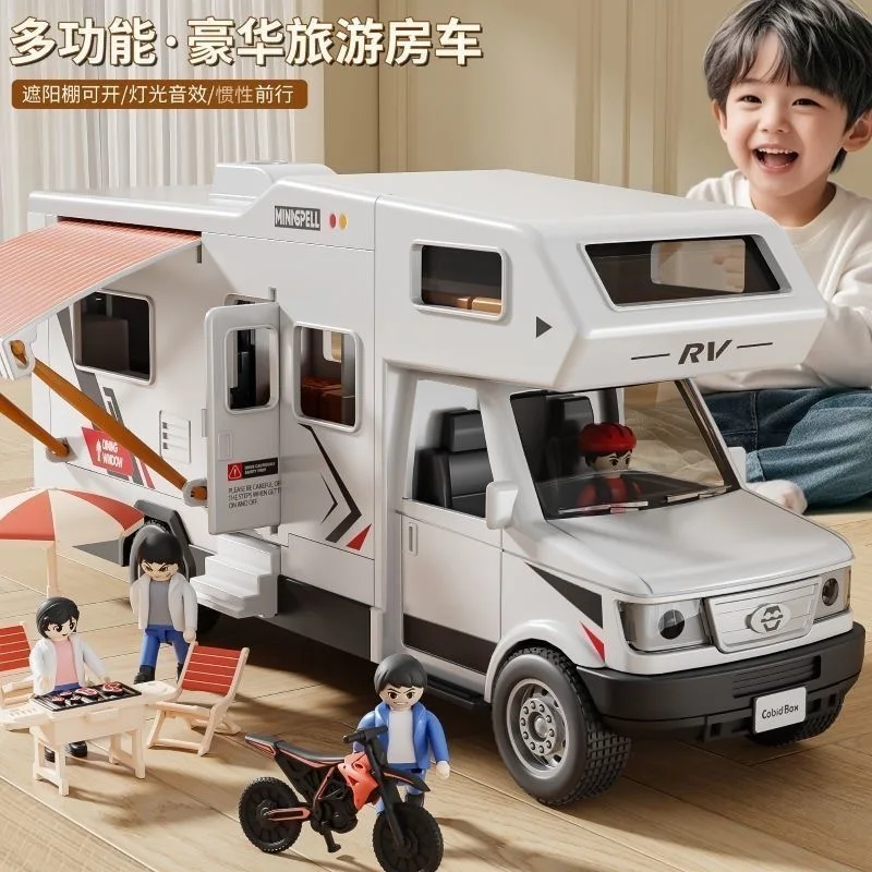 2026 New Large RV Toys Car Model Travel Convertible Bus Car Camping Simulation Truck Collection Toys Boys Birthday Gifts
2026 New Large RV Toys Car Model Travel Convertible Bus Car Camping Simulation Truck Collection Toys Boys Birthday Gifts