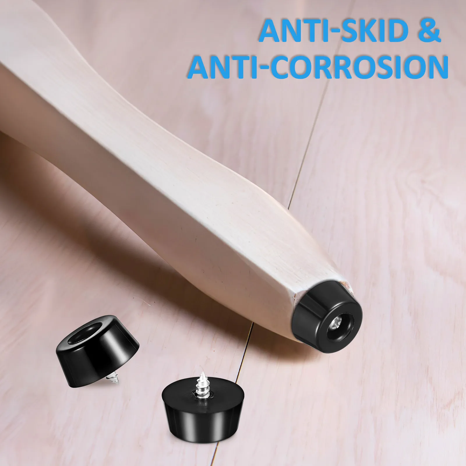 Rubber Feet Screw Kit Stainless Steel Ring Non Slip Rubber Bumper Feet for Cutting Board Furniture Chairs Shock Absorption
Rubber Feet Screw Kit Stainless Steel Ring Non Slip Rubber Bumper Feet for Cutting Board Furniture Chairs Shock Absorption